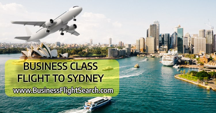 Business Class Flight to Sydney (SYD) Cheap Airlines Ticket Book