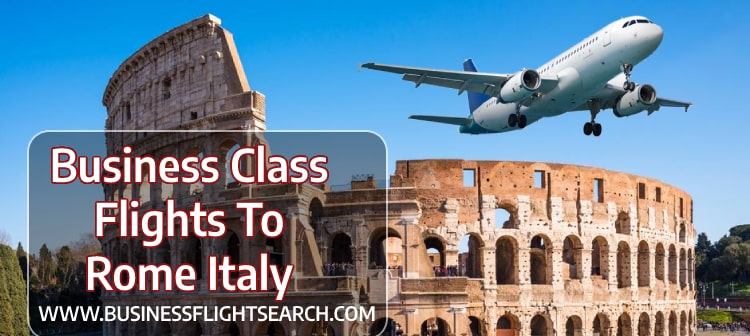 Cheap business class flights to italy