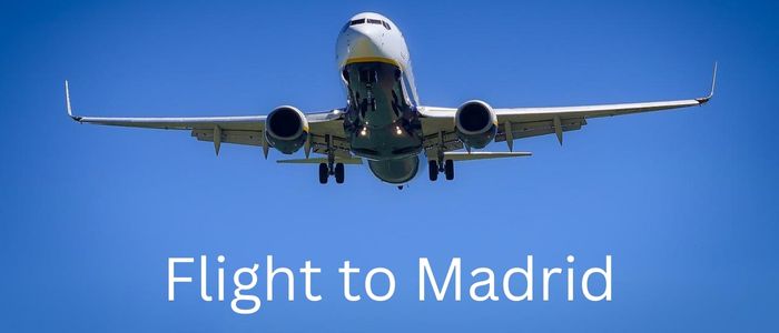 Flight to Madrid